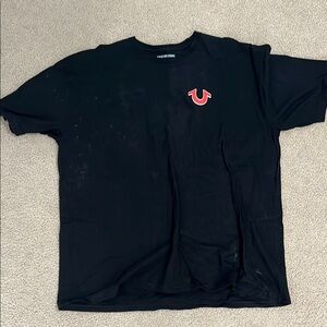 True Religion Men's Black T-Shirt